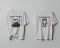 Gojo x Sukuna Front & Back Premium Unisex Oversized Tee