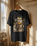 Luffy Gear 5 Unleashed Unisex Oversized Tee – 240 GSM Premium Cotton | Kaizen